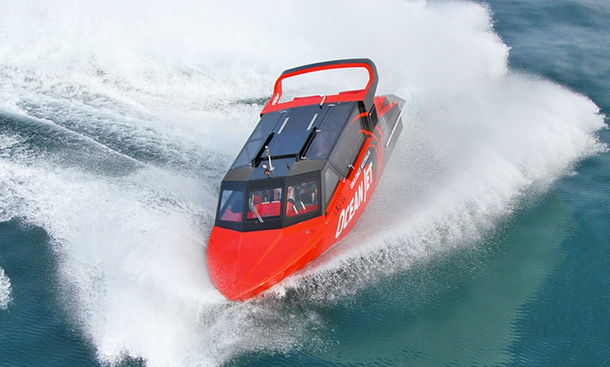 Image 3: Fully Enclosed Jet Boat Ride