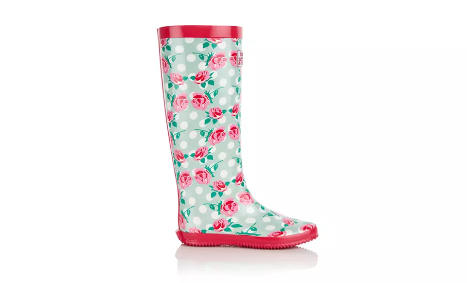 Walk in the Park Foldable Rubber Rain Boots. Multiple Styles Available. Free Returns. - Second Medium