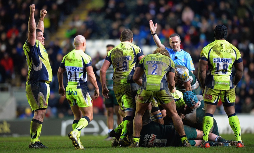 Image 1: Rugby: Sale Sharks v Leicester Tigers