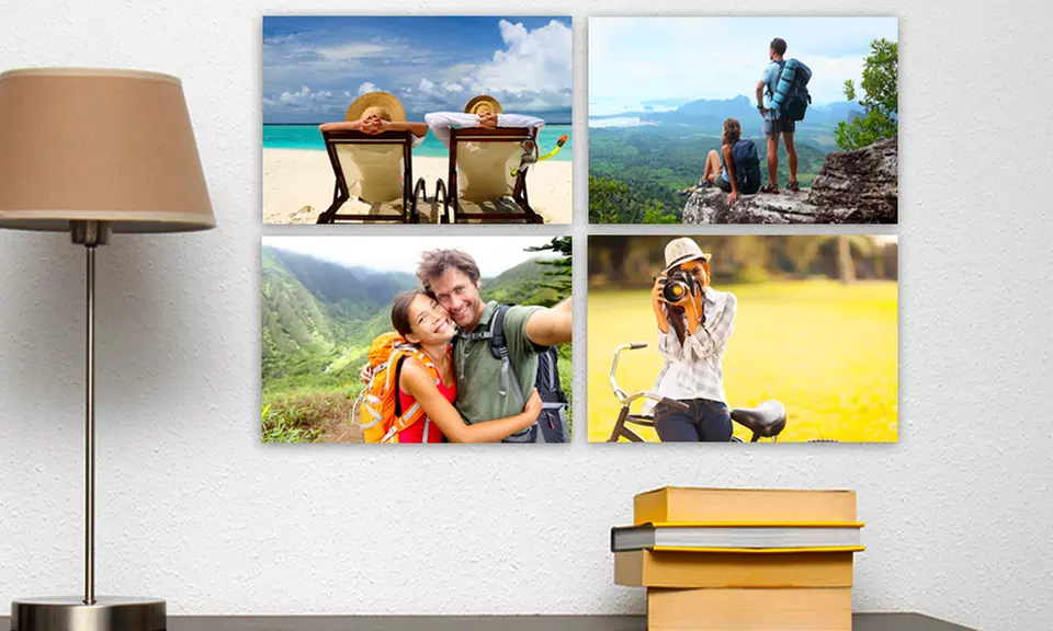 $5 for One 7"x10" Custom Photo Printed on Metal from Picture It on Canvas ($65 Value) - Primary Image