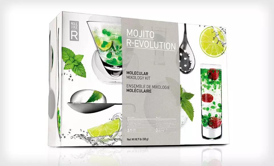 $29 for a Mojito R-Evolution Molecular Mixology Kit ($59.99 List Price). Free Shipping.  - Primary Image