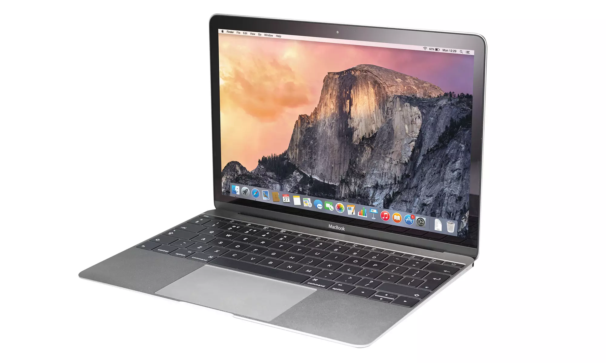 Apple MacBook 12" Laptop with Retina Display, Intel Core M3 Processor, 8GB RAM, and 256GB Storage (Refurbished Open Box) - Primary Image