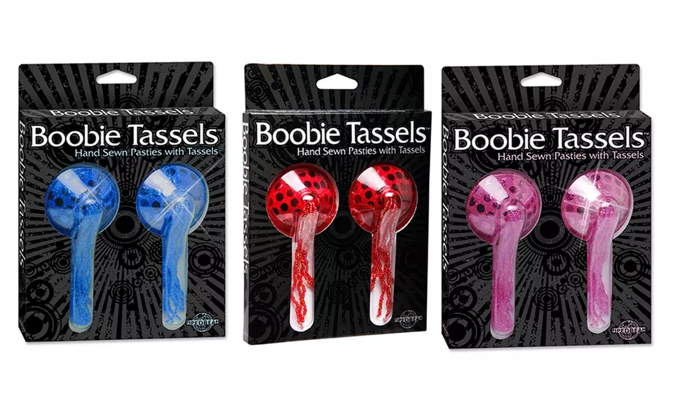 Boobie Tassels Self-Adhesive Pasties - Primary Image