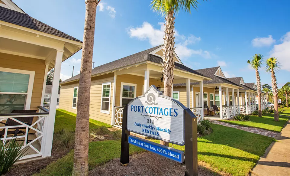 Stay for Two or Six with Optional Thirsty Goat Credit at Port Inn in Port St. Joe, FL, with Dates into December - Primary Image