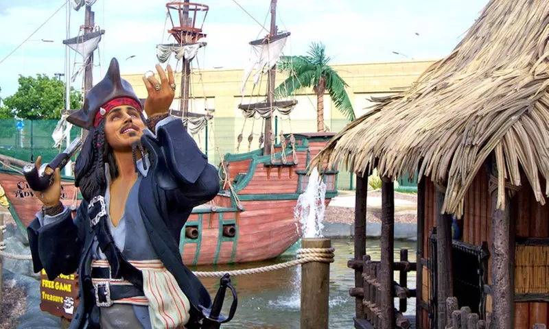 18 Holes of Adventure Golf for Two or Four People with Slush Drink