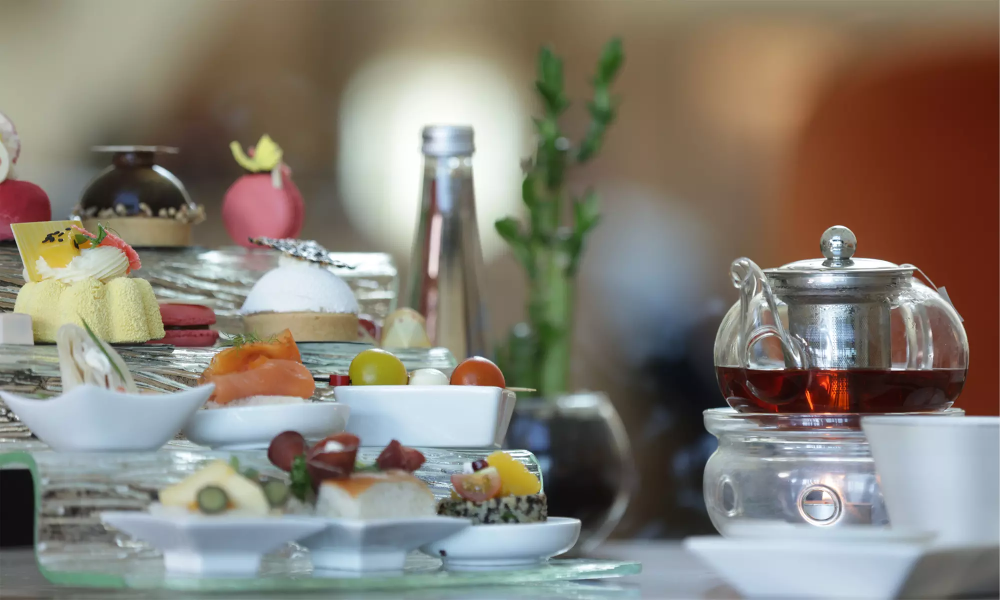 Afternoon Tea for Up to Four Adults at Rosé Lounge Bar at Bab Al Qasr