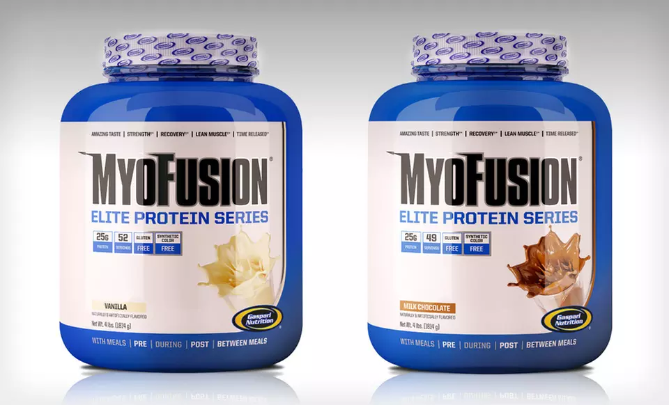 $49.99 for Gaspari Nutrition Myofusion Protein Powder in Chocolate or Vanilla ($84.99 List Price). Free Shipping. - Primary Image