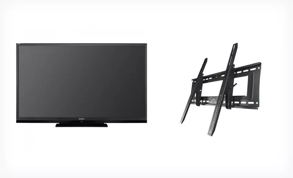 Sharp 70” LC70LE600 1080p LED HDTV with Optional Mustang Mount (Refurbished) (Up to 48% Off). Free Shipping. - Second Medium