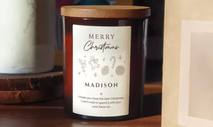 Choice of Personalised Candles Bundles for Fragrance from Custom Wicks
