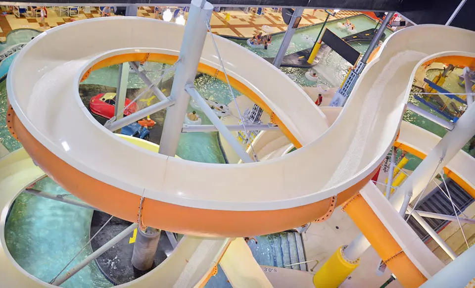 One-Night Stay with Water-Park and Attractions Passes at Metropolis Resort in Eau Claire, WI - Primary Image