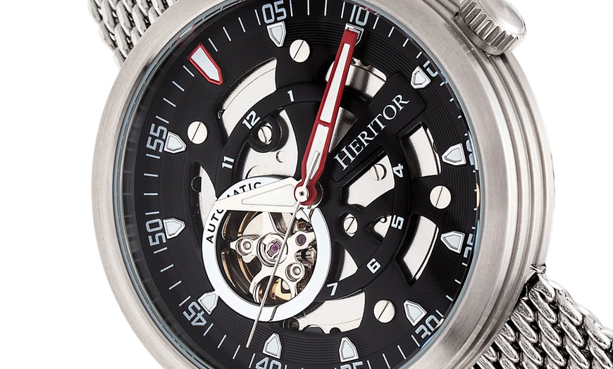 Image 7: Orologio Jasper Skeleton Heritor Automatic