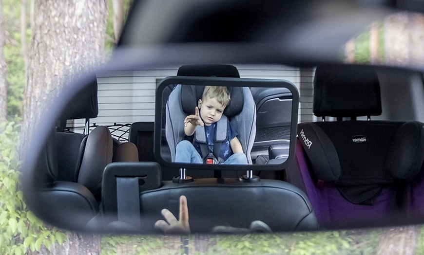 Image 5: Car Baby Rear View Mirror