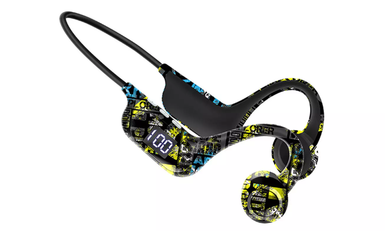 Auriculares de conducción ósea inalámbricos y ergonómicos