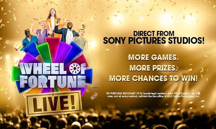 Wheel of Fortune Live! - Up to 34% Off
