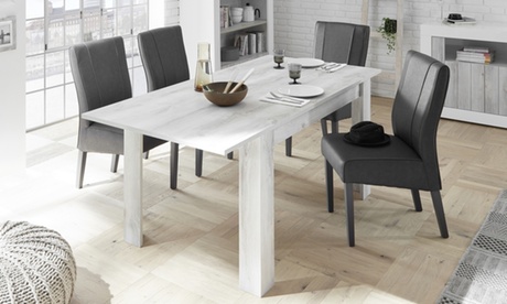 Tavolo allungabile Lipari TFT Furniture, disponibile in 2 colori