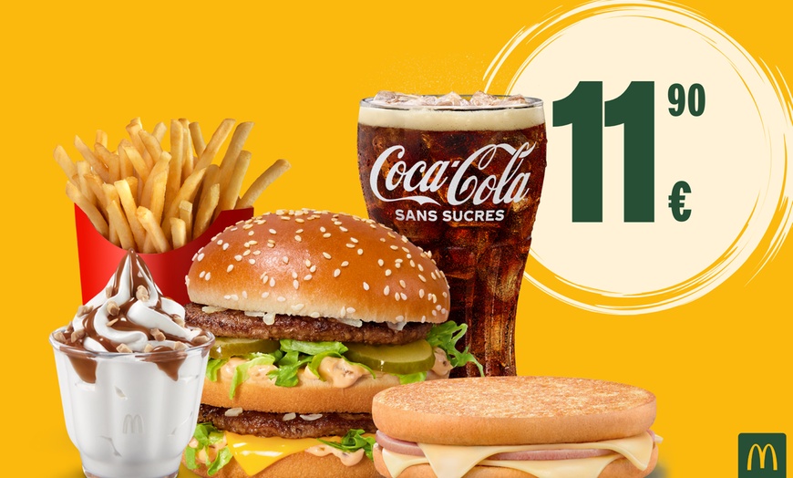 Image 1: Vous régaler sans vous ruiner : menu McDonald's à petit prix