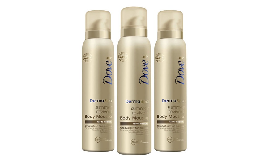 Image 3: Dove DermaSpa Summer Revived Mousse