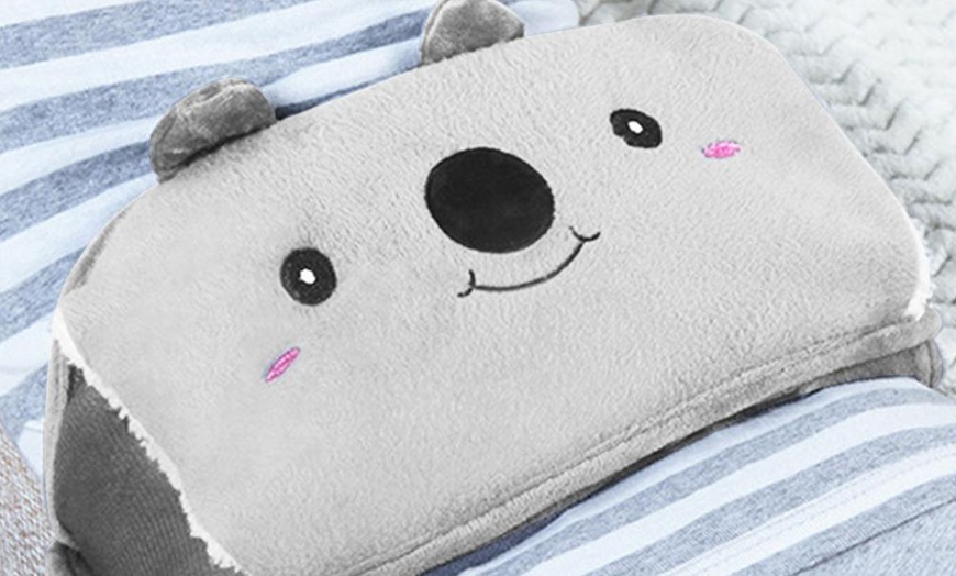 Image 5: Hot Water Bottle with Animal-Style Waist Cover