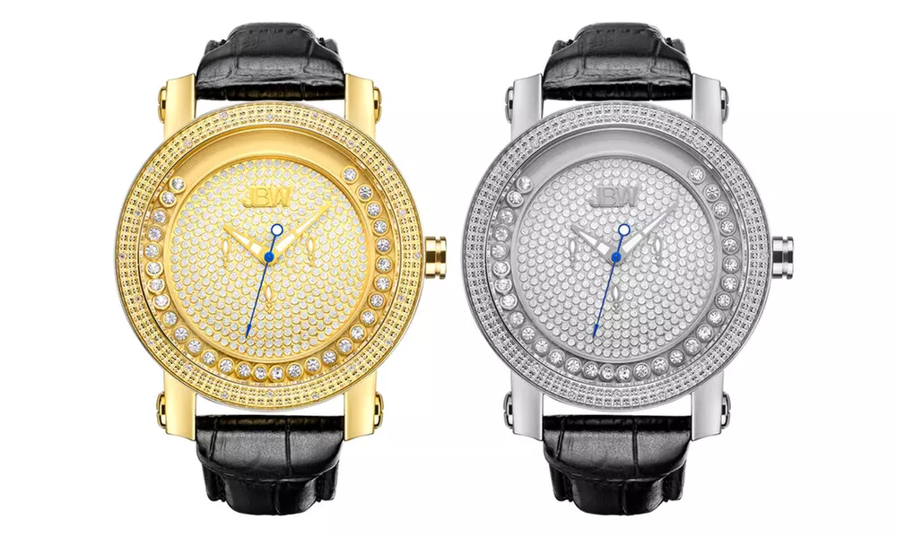 JBW Men's Hendrix Watch with Genuine Diamonds - Primary Image