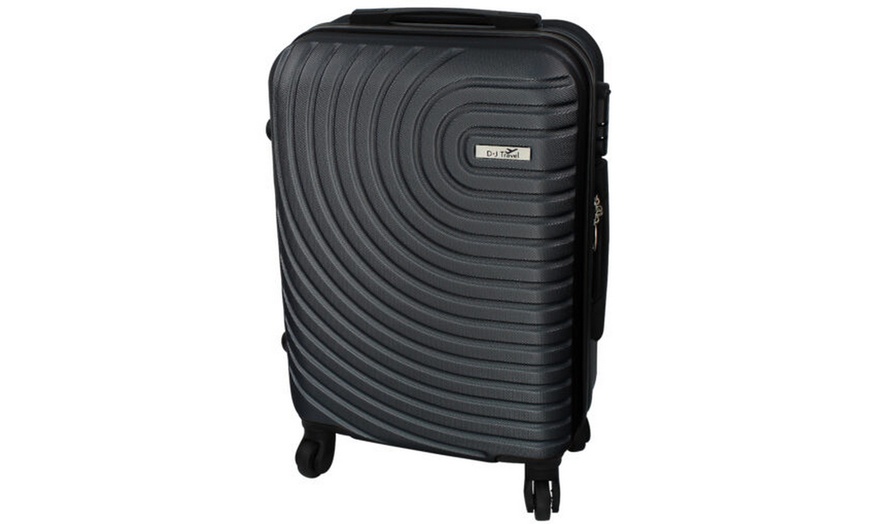 Image 6: 18'' Cabin Suitcase - ABS Hard Shell, Spinner Wheels, Lock