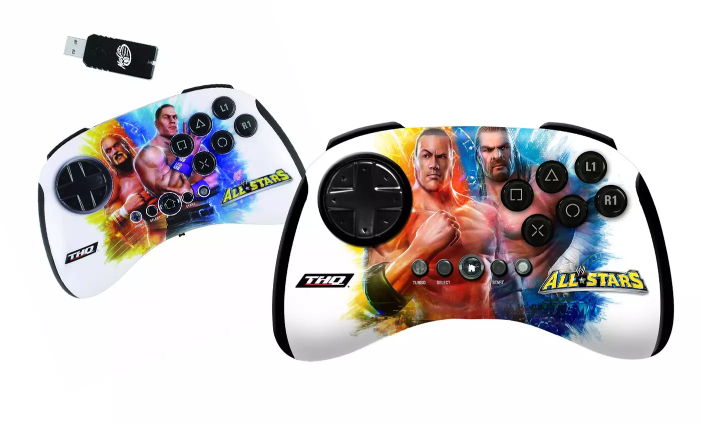 Dreamgear WWE All-Stars Brawl Pad Controller for PS3. Multiple Designs Available. Free Returns. - Primary Image