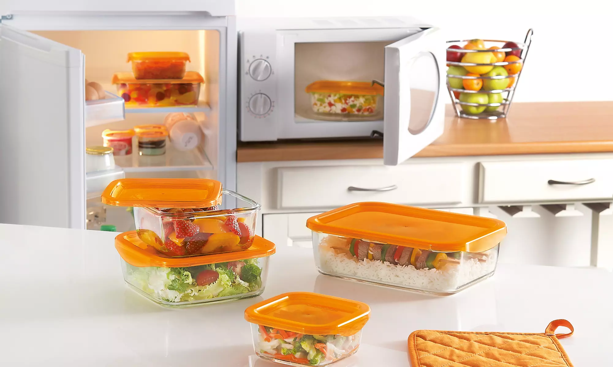 Luminarc Keep'N'Box Food Storage Container Sets (6-Piece) - Second Medium