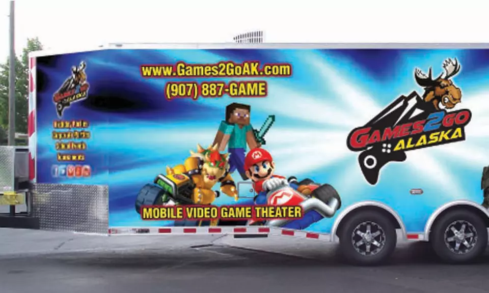 $75 for $150 Toward a Weekday Mobile Video-Game Party from Games2Go Alaska  - Primary Image