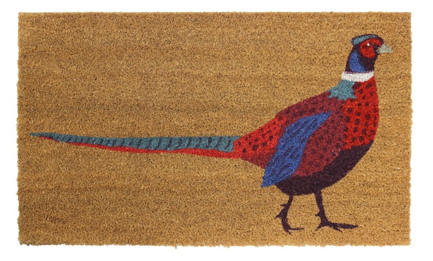 Image 5: Animal-Themed Coir Doormat