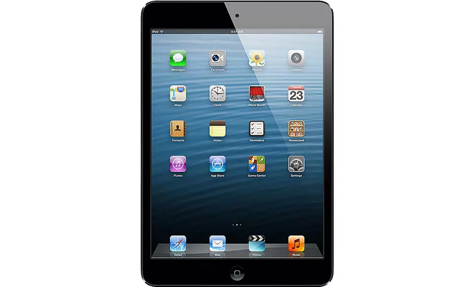 Apple iPad mini 64GB with WiFi and 4G Cellular in Black or White. Free Returns. - Second Medium
