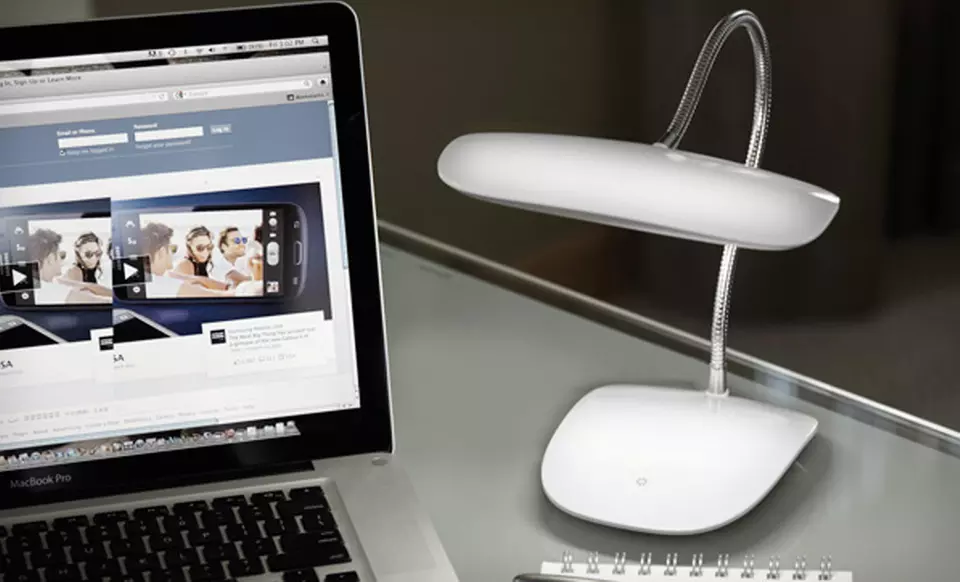 $15 for a Soleil iTask Desk Lamp with Touchpad ($39.99 List Price). Five Colors Available. Free Shipping and Returns. - Primary Image