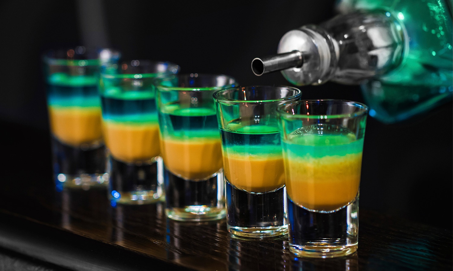 Creative shots making and tasting class for 1, 2, or 4