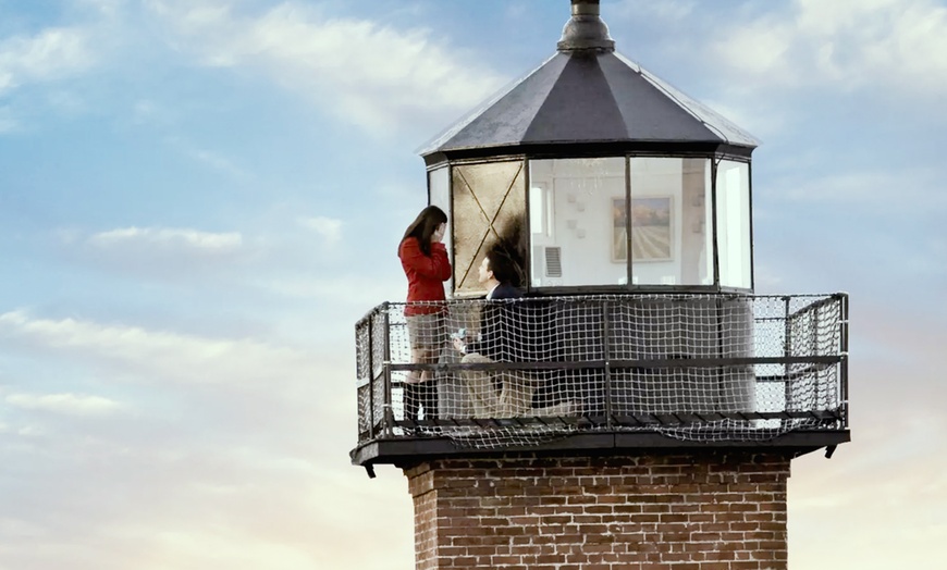 Image 2: Romantic Lighthouse Dining with Panoramic Views for Two or Four People