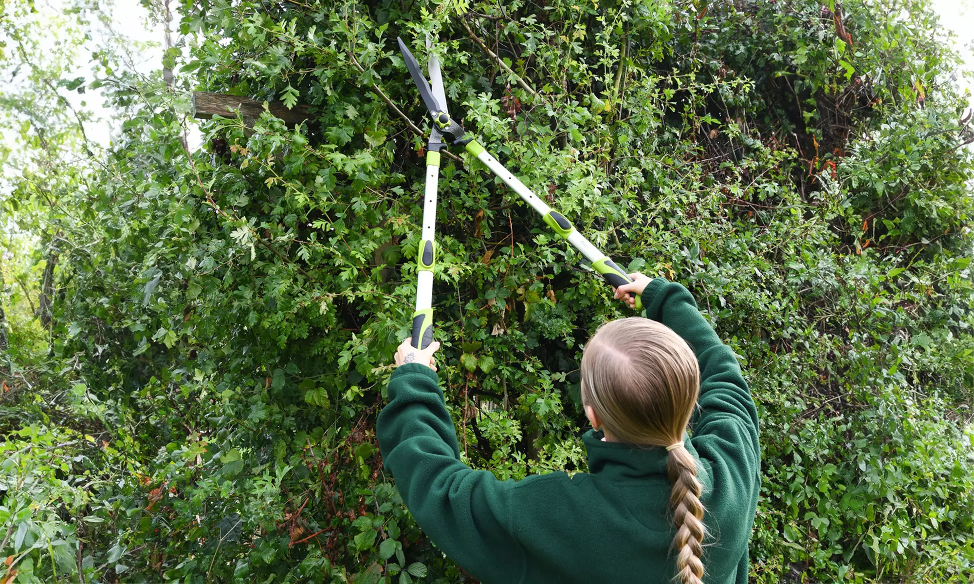 Garden Gear Tools - Telescopic Hedge Hears, Bypass and Anvil Loppers