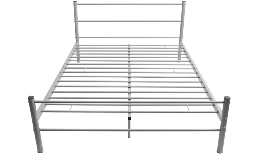 Image 7: Metalen bedframe 