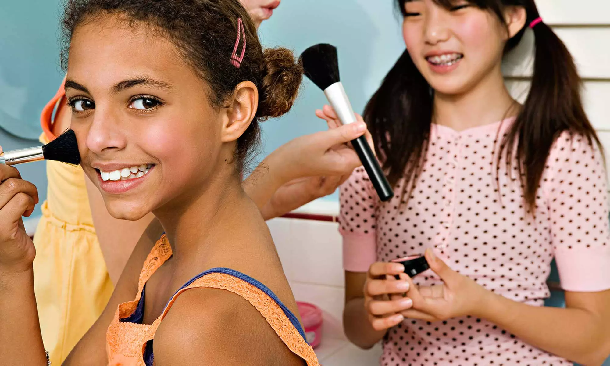 Girls' Make-Your-Own-Creation Session, Blue Mermaid Makeover, or Haircut Package at Sweet & Sassy (Up to 53% Off) - Primary Image
