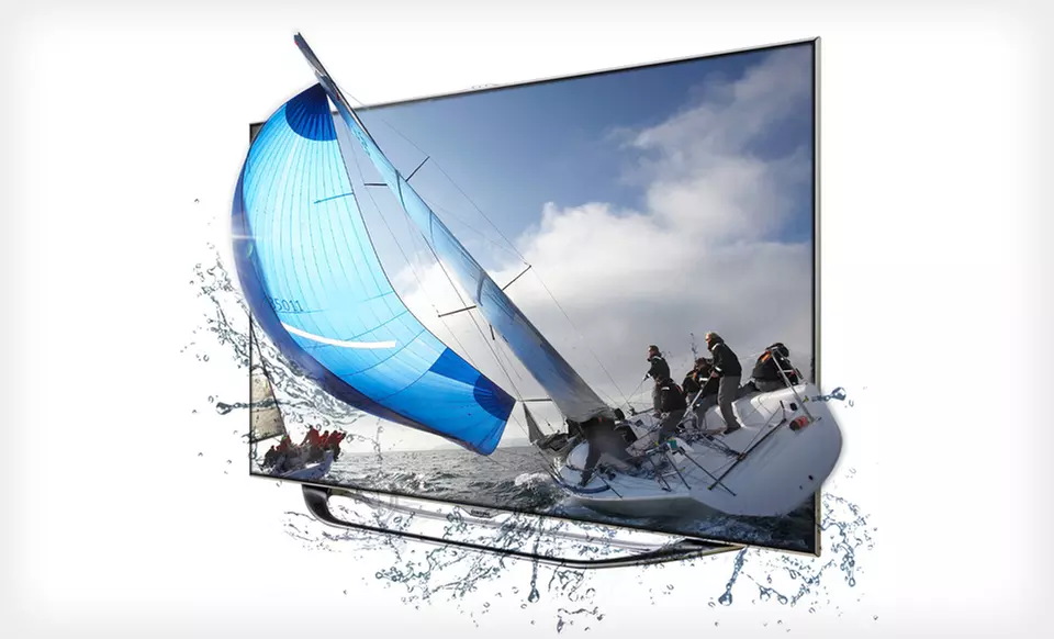 Samsung 46" or 55" 1080p 240Hz Slim Smart-Control LED 3D TV (Up to 47% Off). Free Shipping and Returns. - Primary Image