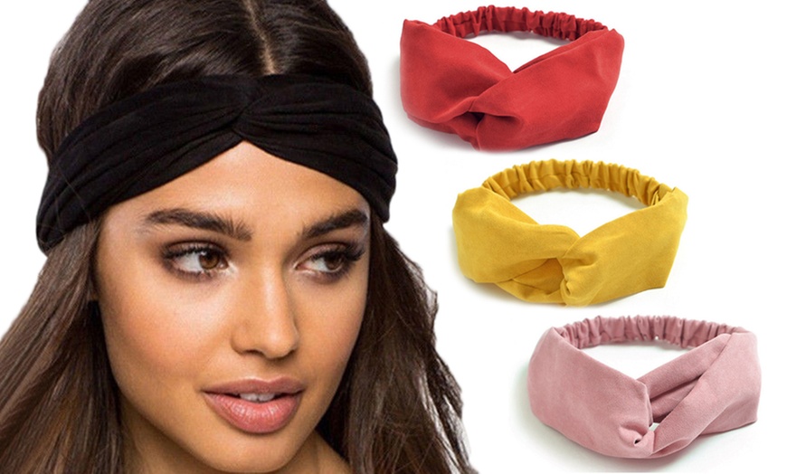 Image 1: Twist Knot Headband