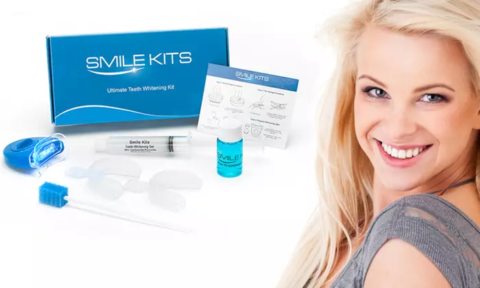 $24 for an Ultimate Teeth-Whitening Kit from Smile Kits ($169 Value). Shipping Included. - Primary Image