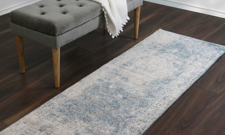 Image 23: A2Z Santorini Medallion Rug