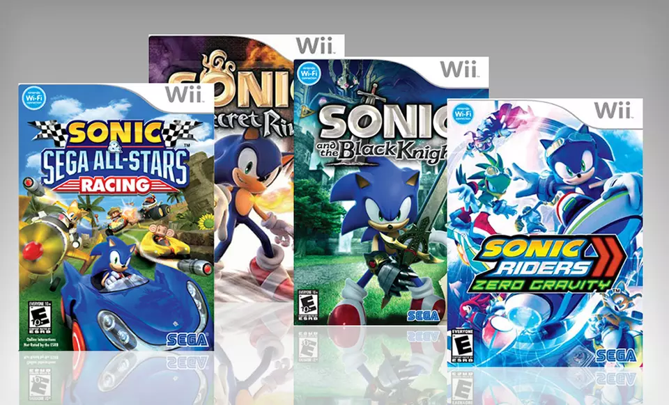 4-Game Sonic Bundle for Wii. Free Returns. - Primary Image