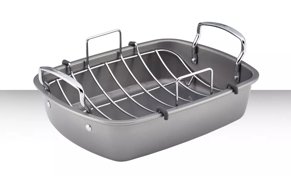 Circulon Nonstick Roasting Pan with Rack. Free Shipping and Returns. - Second Medium