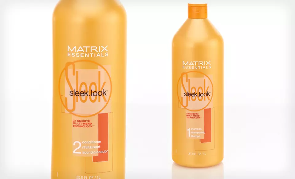 $34 for a Matrix Sleek Look Shampoo and Conditioner Duo ($51.78 List Price). Free Shipping. - Second Medium