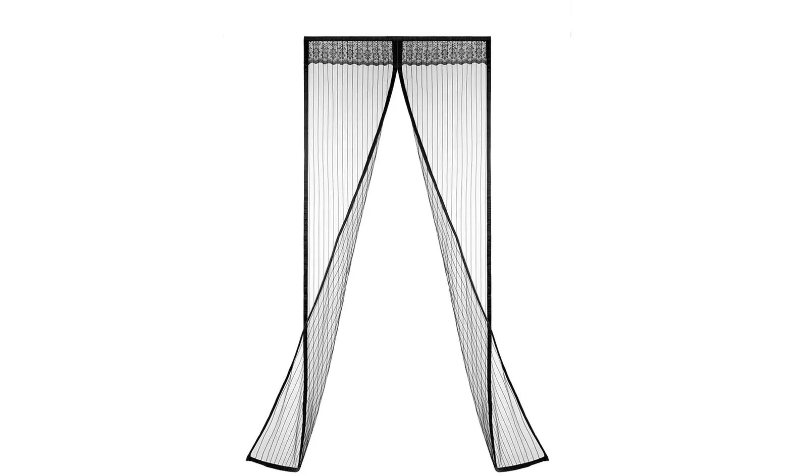 Zanzariera magnetica universale con chiusura calamitata al passaggio