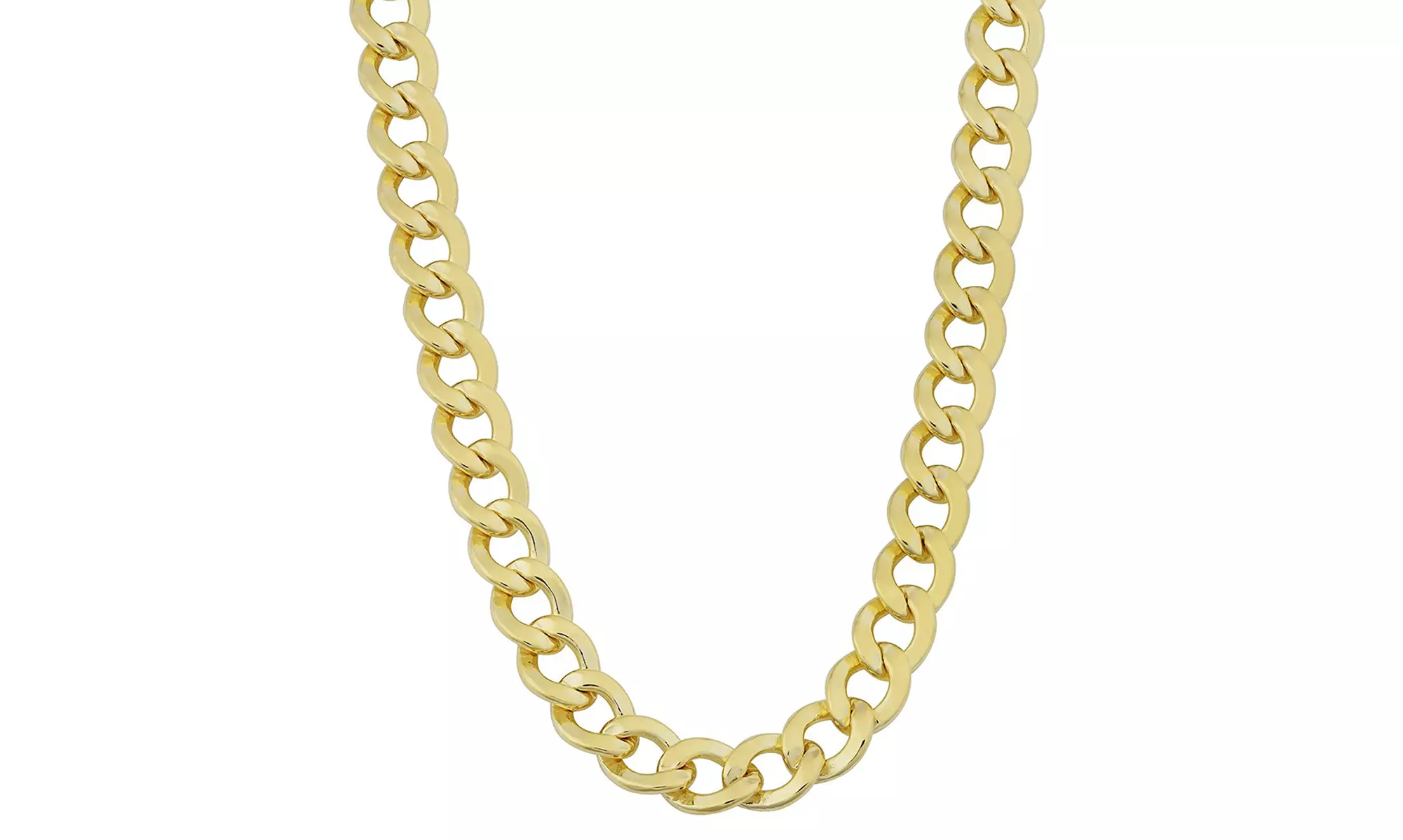 14K Gold 5.2mm Men's Cuban Curb Link Chain by Moricci - Primary Image