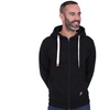 Image 3: Blu Apparel Men's Jenson Full Zip Hoodie