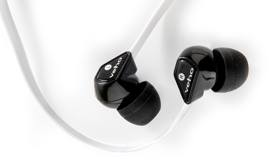 Image 6: Veho Noise Isolating Headphones