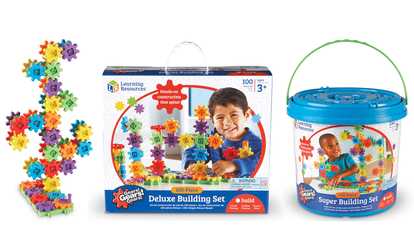 Gears Gears Gears Kids' Building Set (100- or 150-Piece)