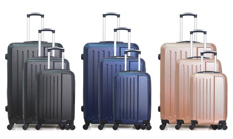 Set di 3 trolley Vesuvio-C, disponibili in vari colori