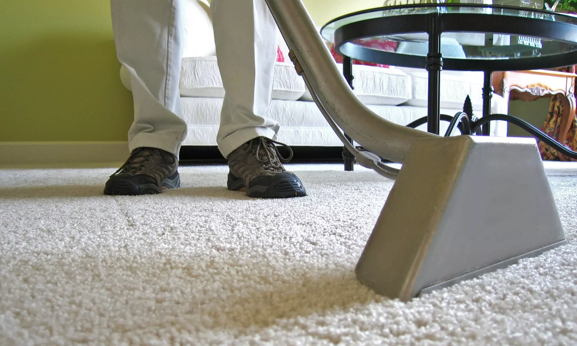 Three Rooms of Carpet Cleaning or Up to 200 Square Feet of Tile Cleaning from A & C Carpet Cleaning (Up to 69% Off) - Primary Image