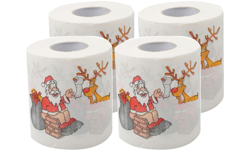 Image 6: Christmas Themed Toilet Roll Paper